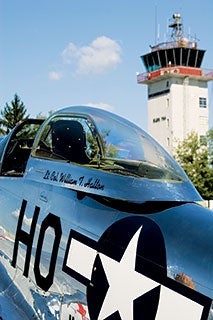 Mustang At Rickenbacker Airport