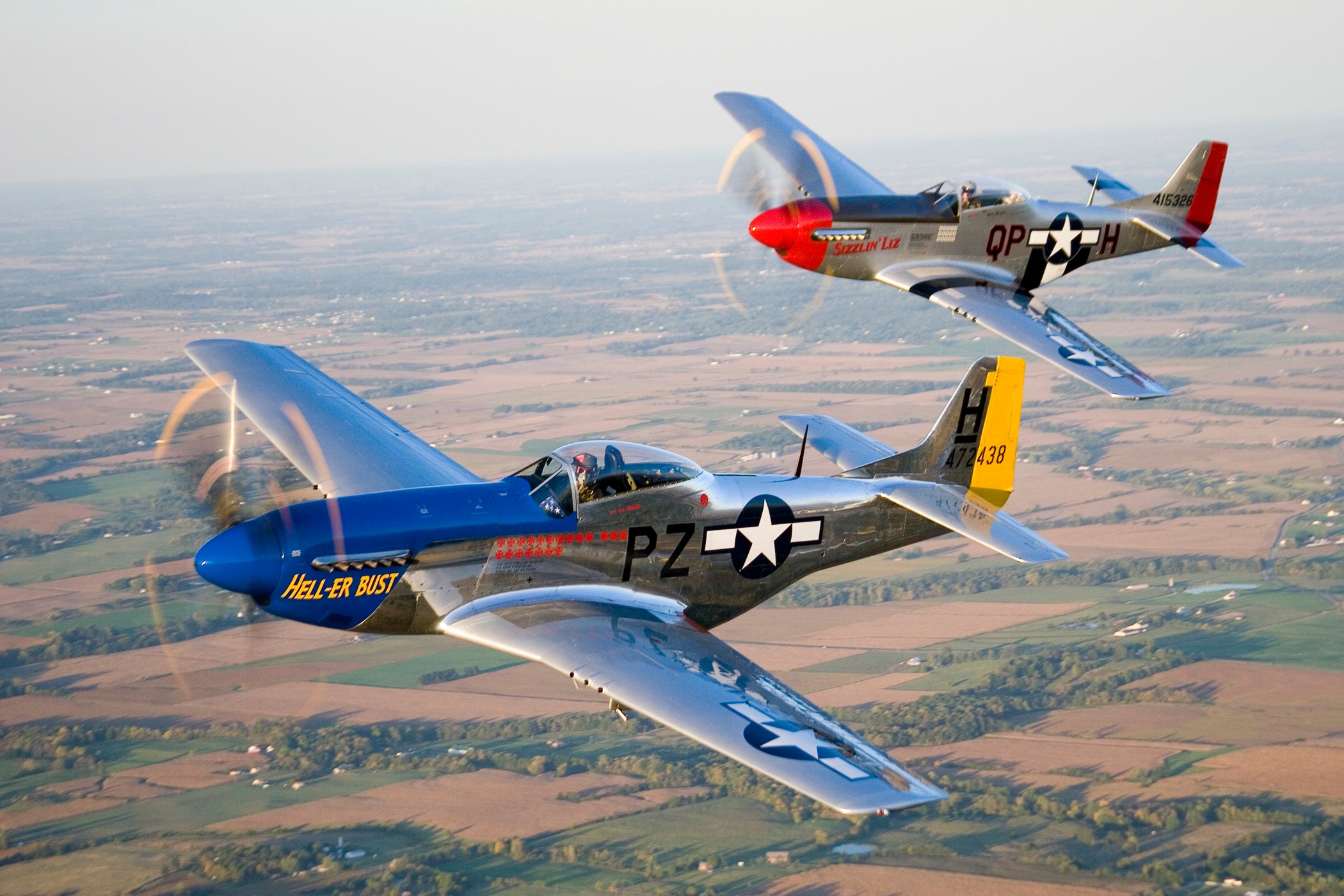 Famous P 51 Mustangs