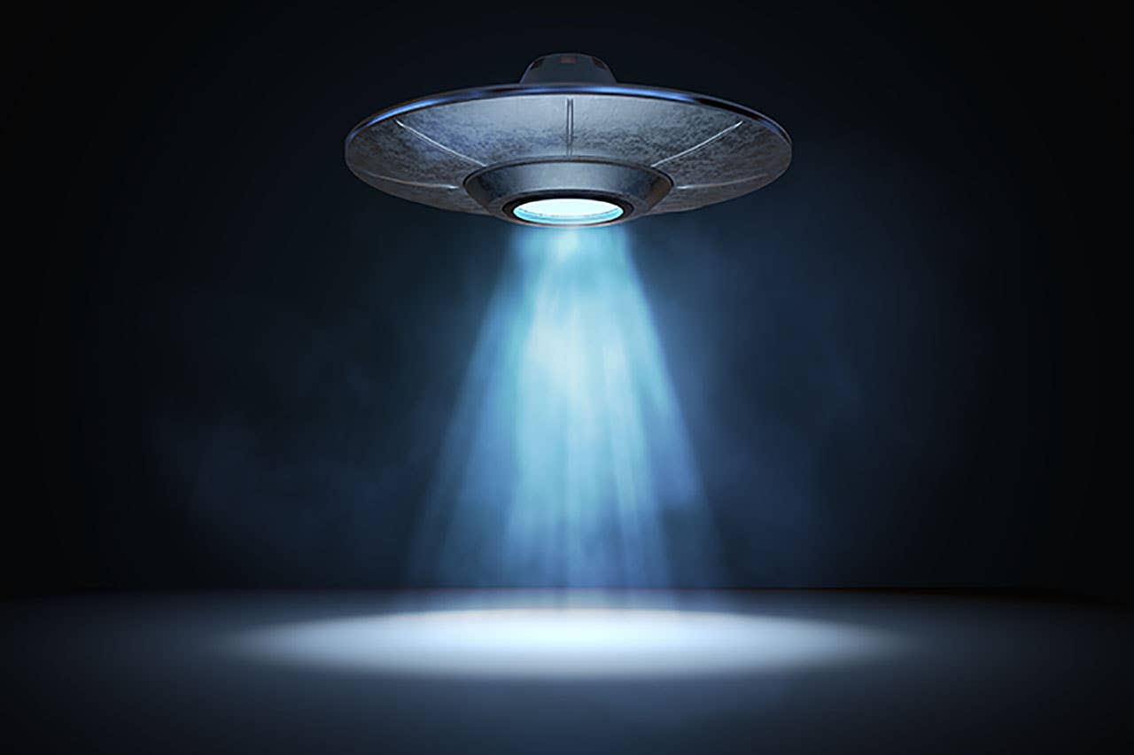 Alien Spacecraft Of Roswell, New Mexico