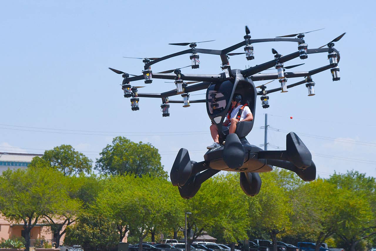 Hexa personal multicopter.