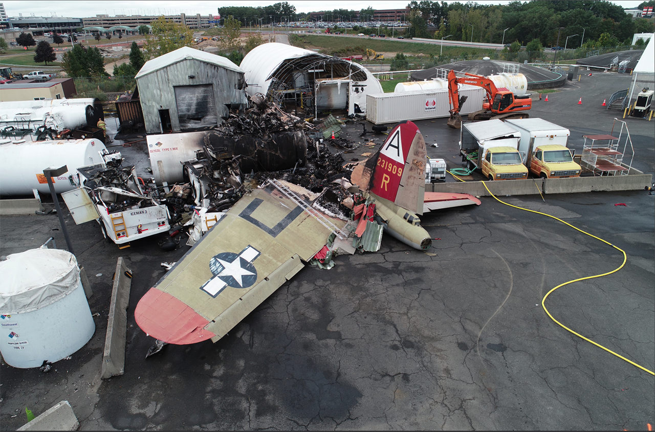 2019 Collings Foundation B-17 Crash.