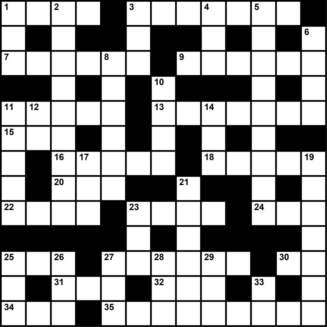 May 2021 Crossword