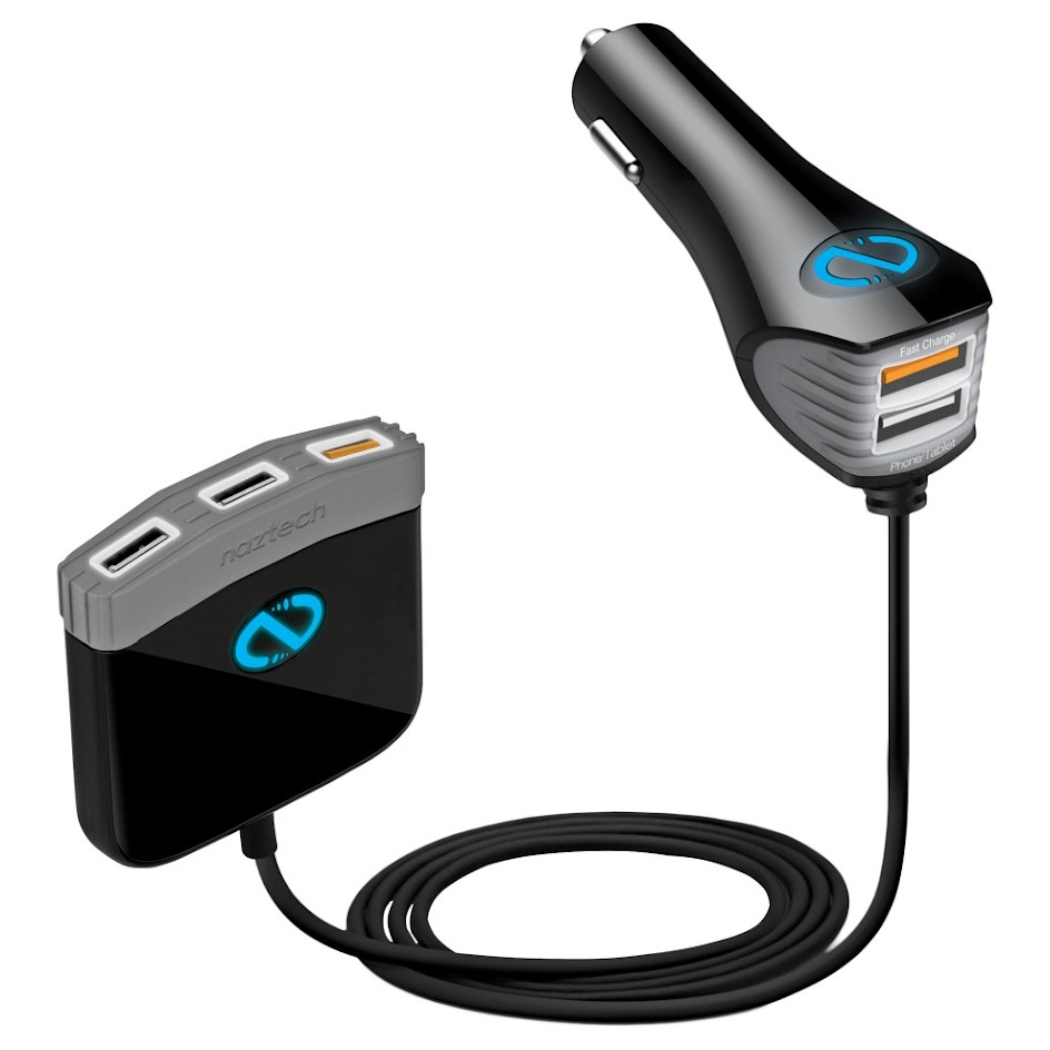 Front and Backseat USB Charger