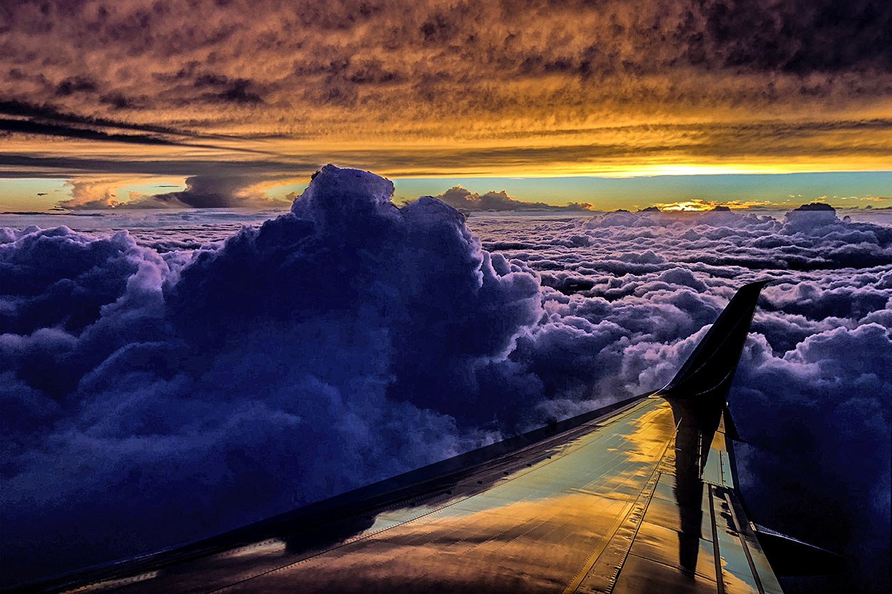 FINALIST: Wingtip Sunset by James Moss